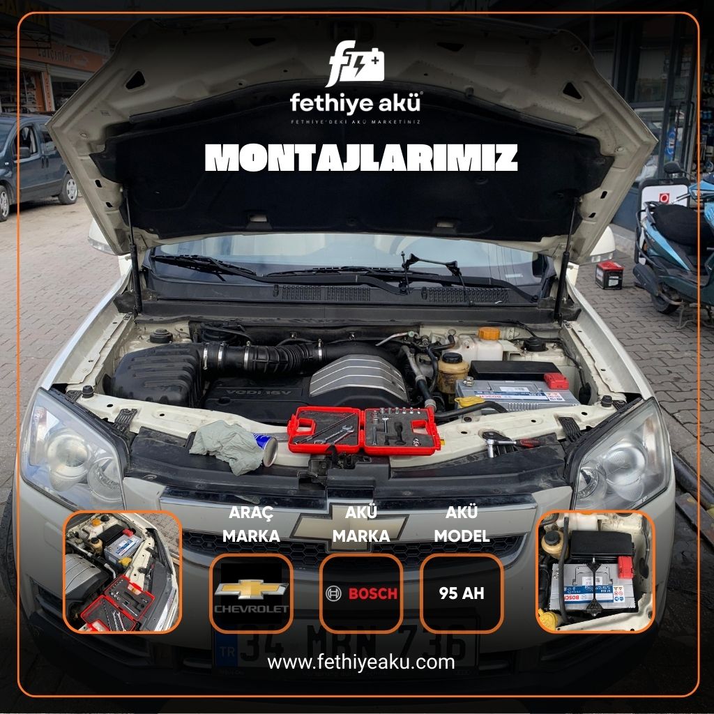 Chevrolet Captiva - Bosch Akü - 95 AH