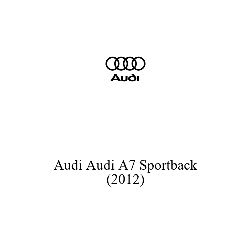 Binek Araç Aküsü | Audi A7 Sportback 2012 Model Uyumlu
