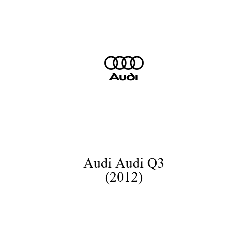 Binek Araç Aküsü | Audi Q3 2012 Model Uyumlu