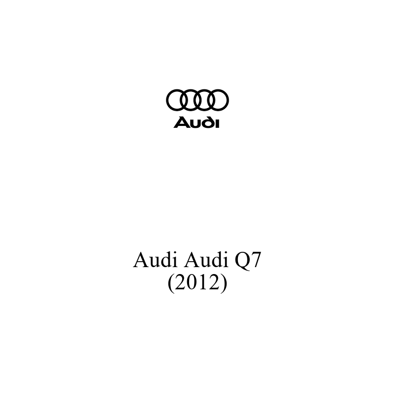 Binek Araç Aküsü | Audi Q7 2012 Model Uyumlu