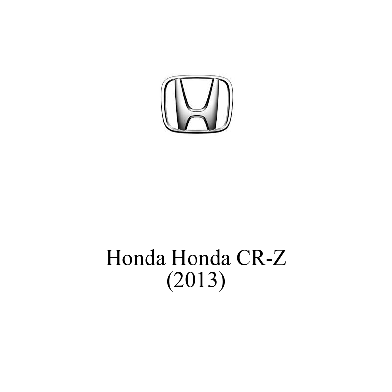Binek Araç Aküsü | Honda CR-Z 2013 Model Uyumlu
