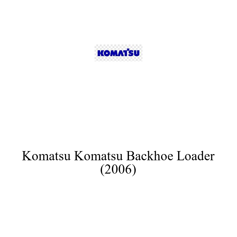 İş Makinesi Aküsü | Komatsu Backhoe Loader 2006 Model Uyumlu
