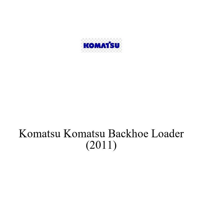 İş Makinesi Aküsü | Komatsu Backhoe Loader 2011 Model Uyumlu