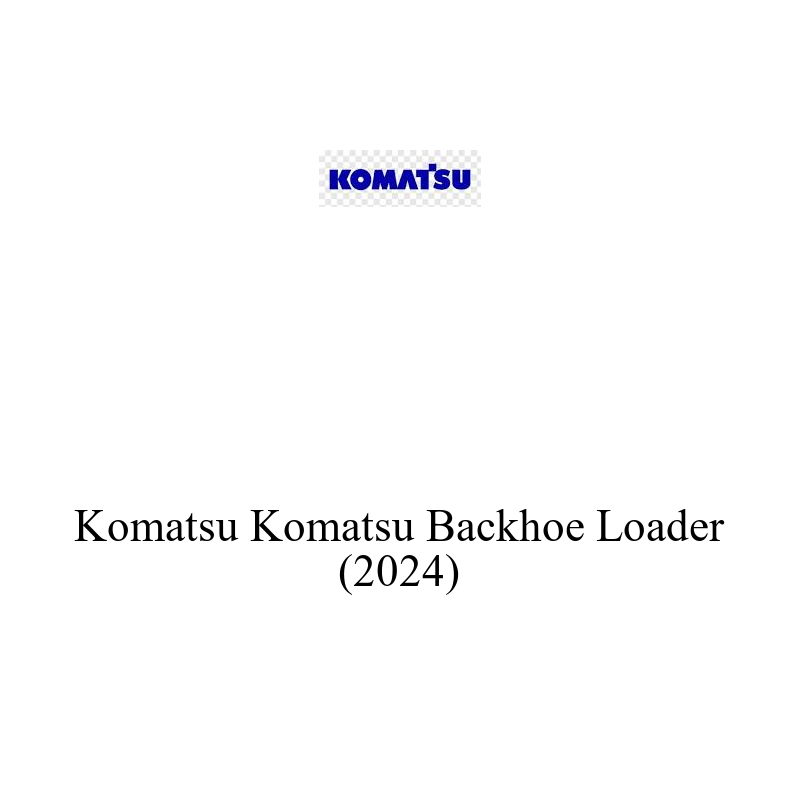 İş Makinesi Aküsü | Komatsu Backhoe Loader 2024 Model Uyumlu