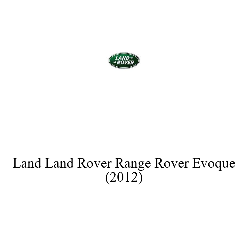 SUV Araç Aküsü | Land Rover Range Rover Evoque 2012 Model Uyumlu