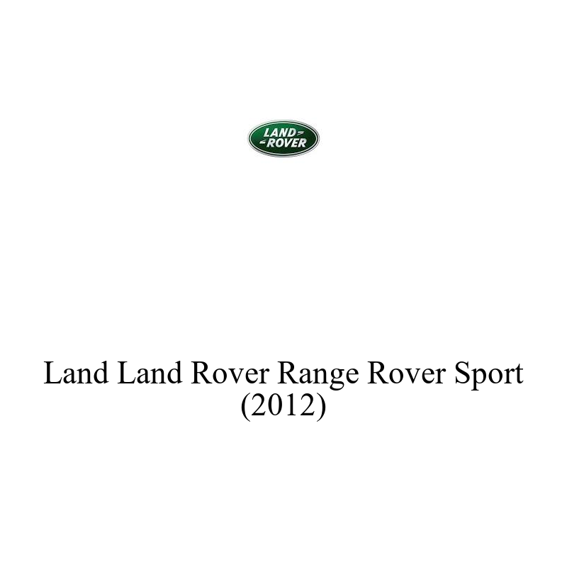 SUV Araç Aküsü | Land Rover Range Rover Sport 2012 Model Uyumlu