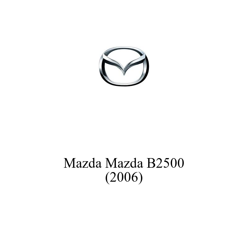 Ticari Araç Aküsü | Mazda B2500 2006 Model Uyumlu
