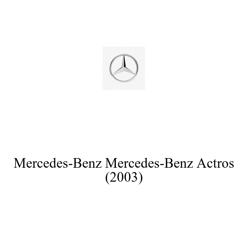 Ağır Ticari Aküsü | Mercedes-Benz Actros 2003 Model Uyumlu