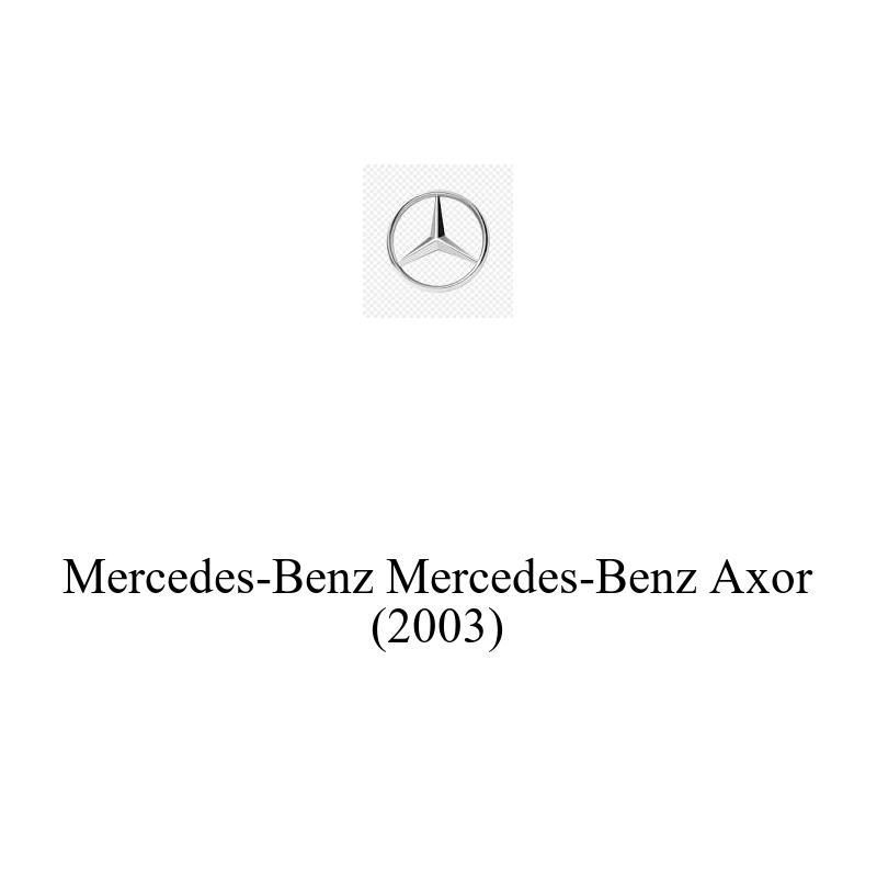 Ağır Ticari Aküsü | Mercedes-Benz Axor 2003 Model Uyumlu