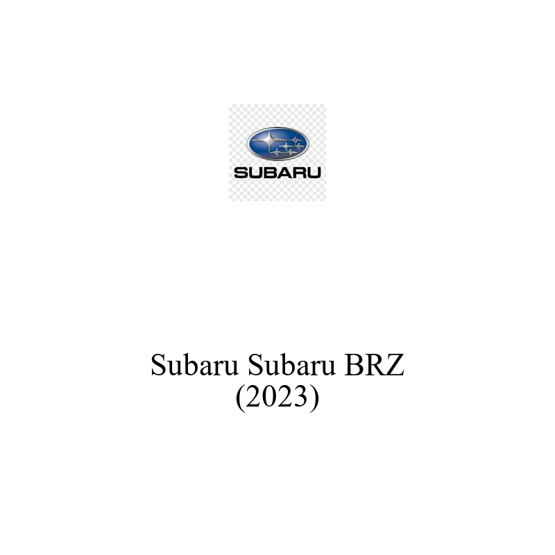 Binek Araç Aküsü | Subaru BRZ 2023 Model Uyumlu