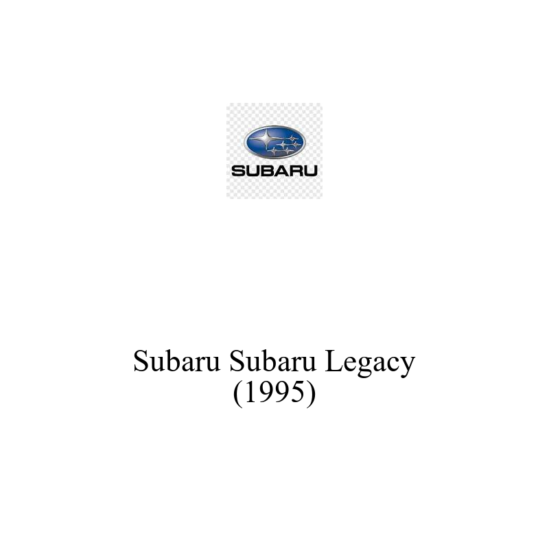 Binek Araç Aküsü | Subaru Legacy 1995 Model Uyumlu