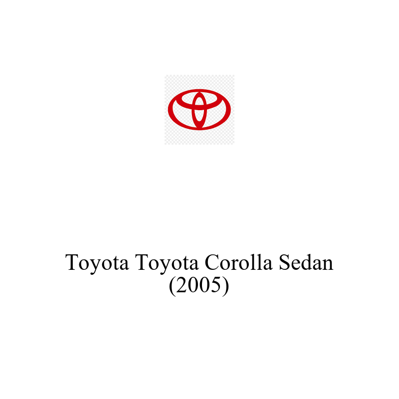 Binek Araç Aküsü | Toyota Corolla Sedan 2005 Model Uyumlu