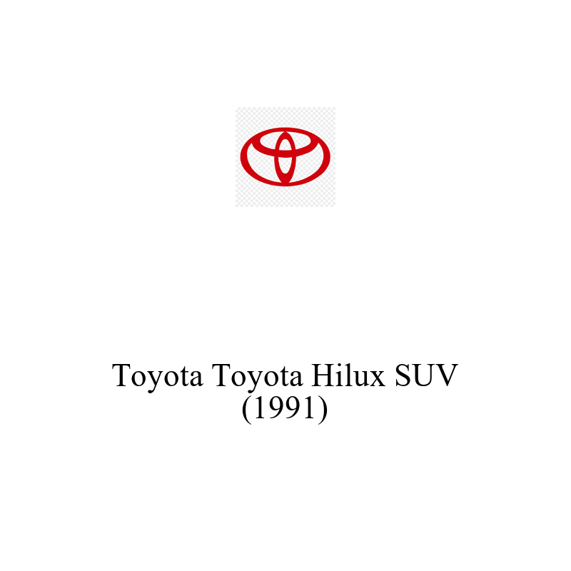 SUV Araç Aküsü | Toyota Hilux SUV 1991 Model Uyumlu