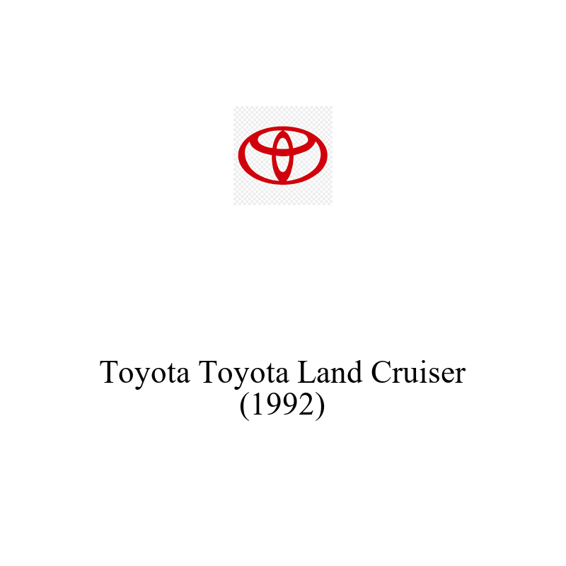 SUV Araç Aküsü | Toyota Land Cruiser 1992 Model Uyumlu