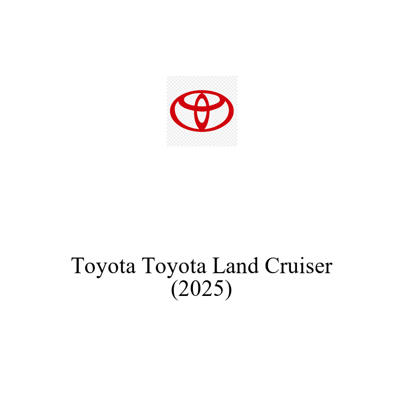 SUV Araç Aküsü | Toyota Land Cruiser 2025 Model Uyumlu