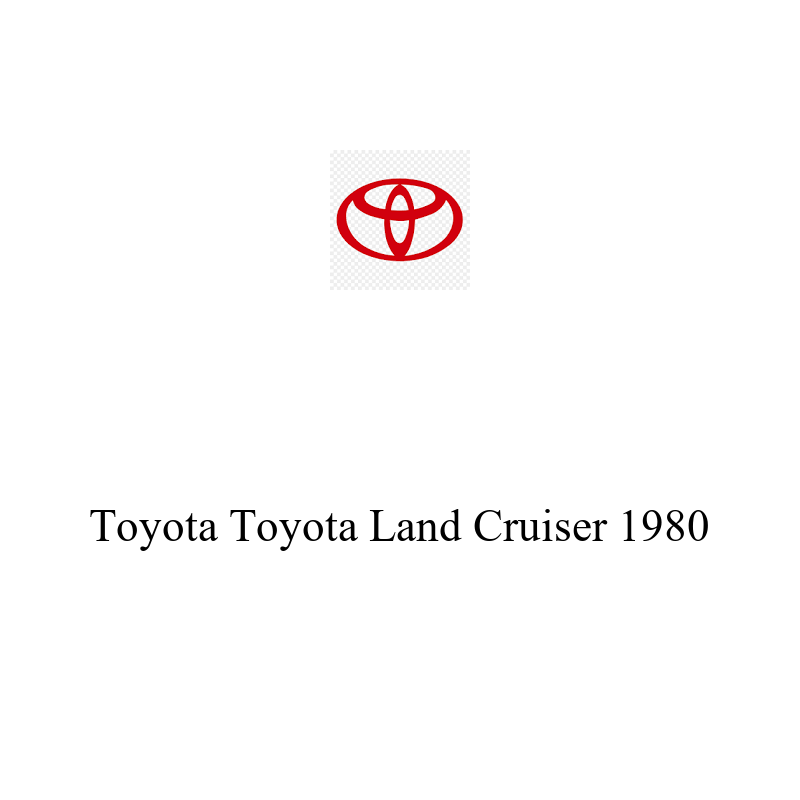 SUV Araç Aküsü | Toyota Land Cruiser 1980 Model Uyumlu